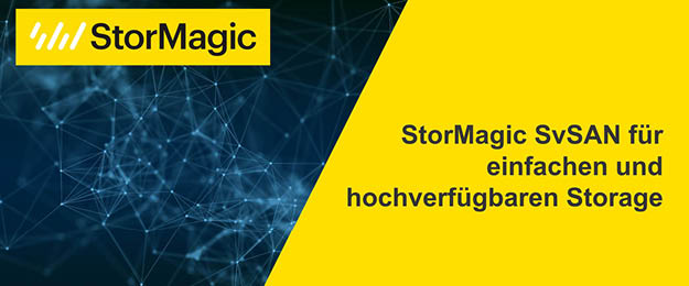Banner: Webinar mit StorMagic