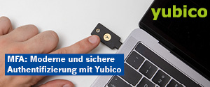 Banner: Webinar mit Yubico