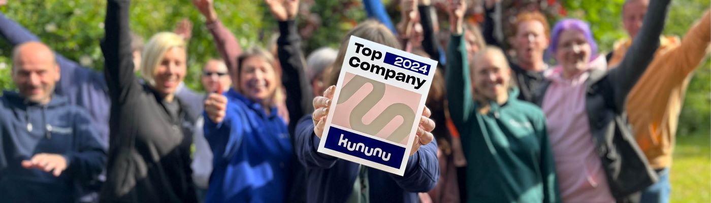 Das InterConnect-Team freut sich über die kununu-Auszeichnung "Top Company"